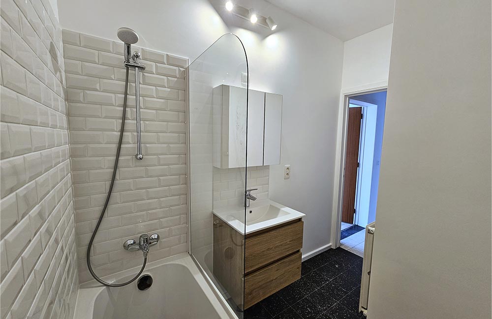 Rénovation d'une salle de bains à Bruxelles